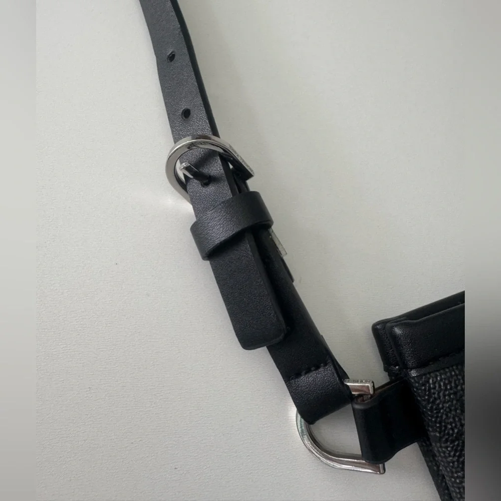 Michael Kors Black Womens Belt or Shoulder Bag Never Used! - Picture 5 of 15